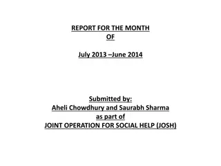 Implementation of Right to Education Act: Status Report July 2013 - June 2014