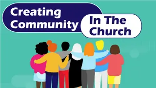 Embracing Responsibility: Building Community in Faith