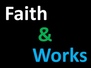 Reflections on Faith, Works, and Love: Biblical Insights