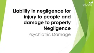 Understanding Liability in Negligence for Injury: Primary vs. Secondary Victims