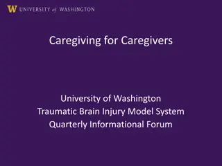 Caregiving for Traumatic Brain Injury Survivors