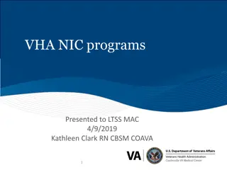 VA Long-Term Services and Supports Programs Overview