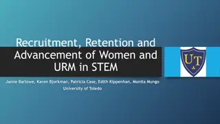 Research Study on Recruitment, Retention, and Advancement of Women and URM in STEM