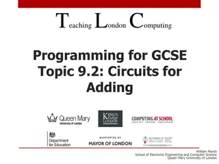 Binary Addition Circuits in Computing