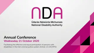 Proposals for Law Reform: Access to Jury Service for Persons with Disabilities