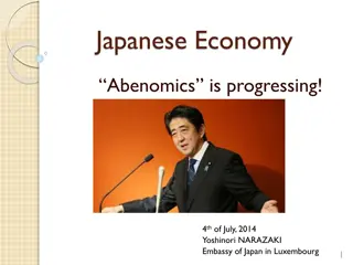 Progress of Abenomics in the Japanese Economy