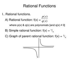 Rational Functions and Graphs