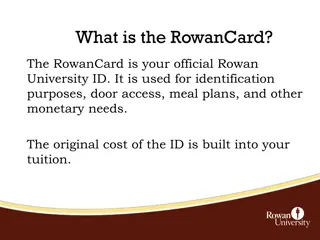 All You Need to Know About the RowanCard at Rowan University