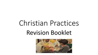 Comparative Overview of Christian and Islamic Beliefs and Practices