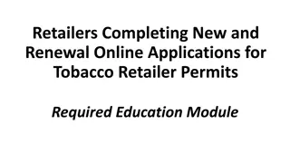 Philadelphia Tobacco Retailer Permit Requirements and Regulations