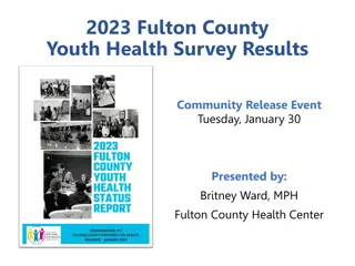 2023 Fulton County Youth Health Survey Results Community Release Event