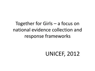 Addressing Childhood Sexual Violence: Together for Girls Initiative Overview