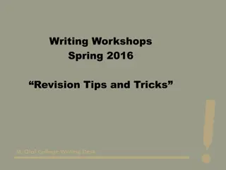 Expert Tips for Successful Revision Process in Writing Workshops