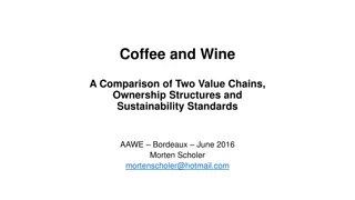 A Comparative Analysis of Coffee and Wine Industries