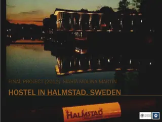 Design Project: Hostel in Halmstad, Sweden - Final Project 2012