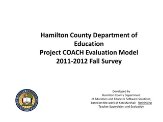 Evaluation Model for Teacher Supervision and Feedback in Education