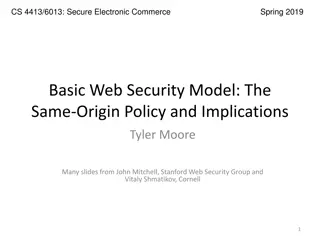 Web Security Fundamentals: Understanding the Same Origin Policy