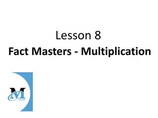 Mastering Multiplication Facts in Lesson 8