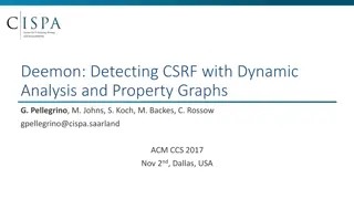 Detecting CSRF with Dynamic Analysis and Property Graphs