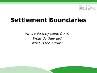 Sustainable Development and Settlement Boundaries in North Dorset District