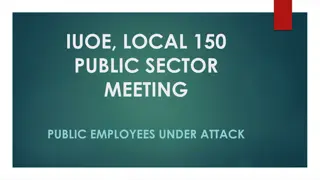 IUOE Local 150 Public Sector Union Overview