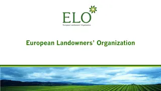 European Landowners Organization Overview