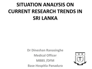 Research Trends and Analysis in Sri Lanka's Healthcare Sector