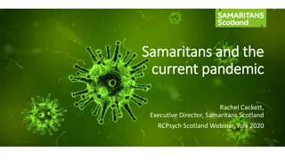 Impact of the Current Pandemic on Mental Health and Suicide Rates in Scotland