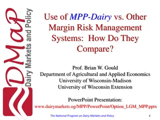 Comparison of MPP-Dairy and Other Margin Risk Management Systems