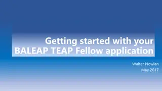 Navigating Your BALEAP TEAP Fellow Application Process