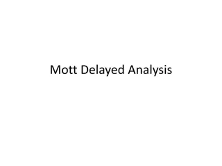 Analysis of Mott Delayed Helicity Information and Asymmetry Results