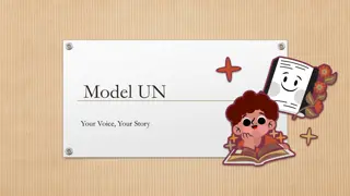 Understanding Model UN: Your Voice, Your Story