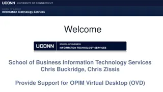 Setting Up UCONN IT Services for School of Business