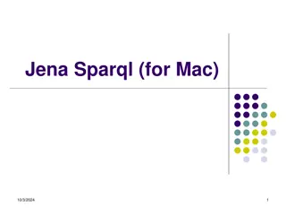 Jena SPARQL for Mac and RDF Queries