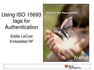 Secure Authentication Using ISO 15693 RFID Tags