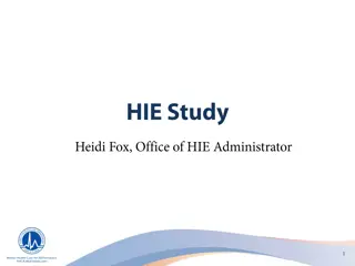 Comprehensive Analysis of HIE Environment in Florida