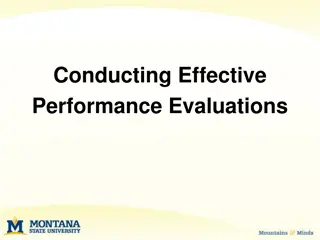 Effective Performance Evaluation Strategies for Success