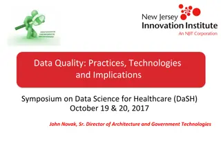 Data Quality Challenges in Healthcare: Addressing Standards and Consistency