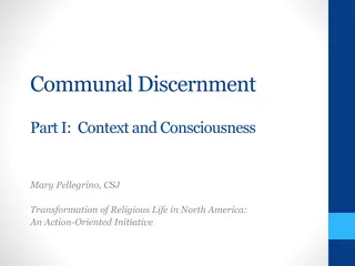 Understanding Communal Discernment: Context, Evolution, and Justice