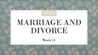 Evolution of Marriage and Divorce Trends Throughout History