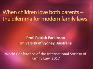 Evolution of Family Law: Adapting to the Needs of Children in Modern Times