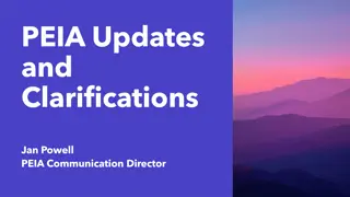 PEIA Updates and Clarifications: Important Changes for Plan Year 2024