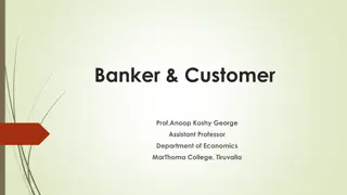 The Relationship Between Banker and Customer