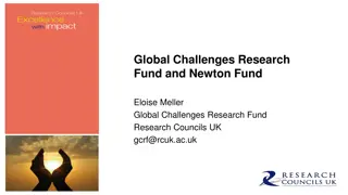 Global Challenges Research Fund and Newton Fund Overview