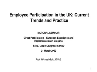 Employee Participation Trends and Challenges in the UK