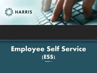 Employee Self-Service (ESS) Registration and Account Recovery Guide