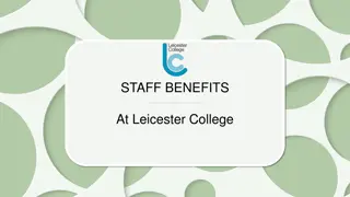 Staff Benefits at Leicester College