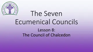 Background and Events Leading to the Council of Chalcedon