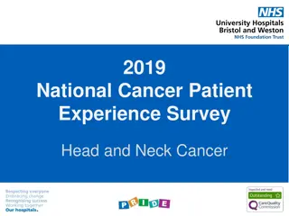 Key Findings from 2019 National Cancer Patient Experience Survey on Head and Neck Cancer