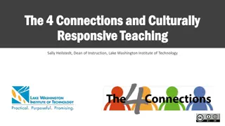 Culturally Responsive Teaching: The 4 Connections Approach